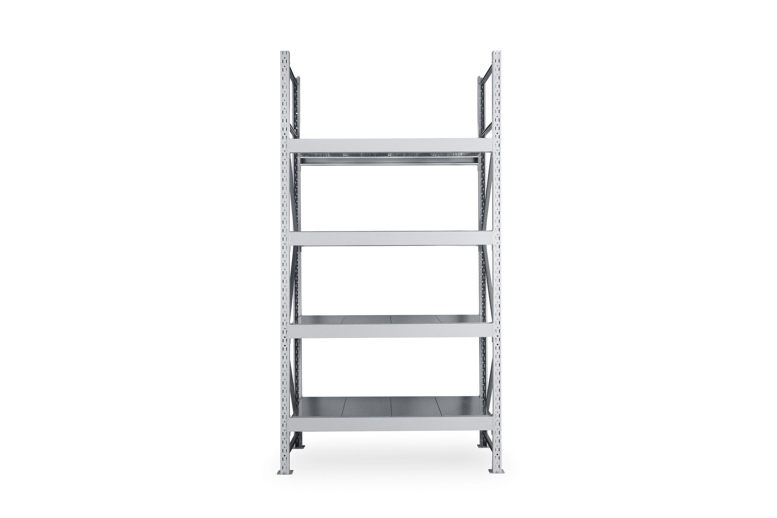 Стеллаж полочный для склада СТ-051 2500x1200x850 (4 полки)