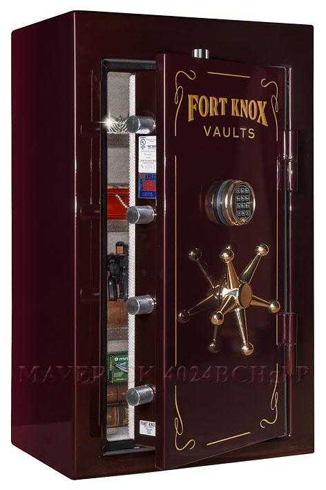 Сейф с возможностью крепить на пол Fort Knox® Maverick 4024BCHgl P