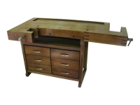 Верстак столярный Ученический (береза) с тумбой Престиж