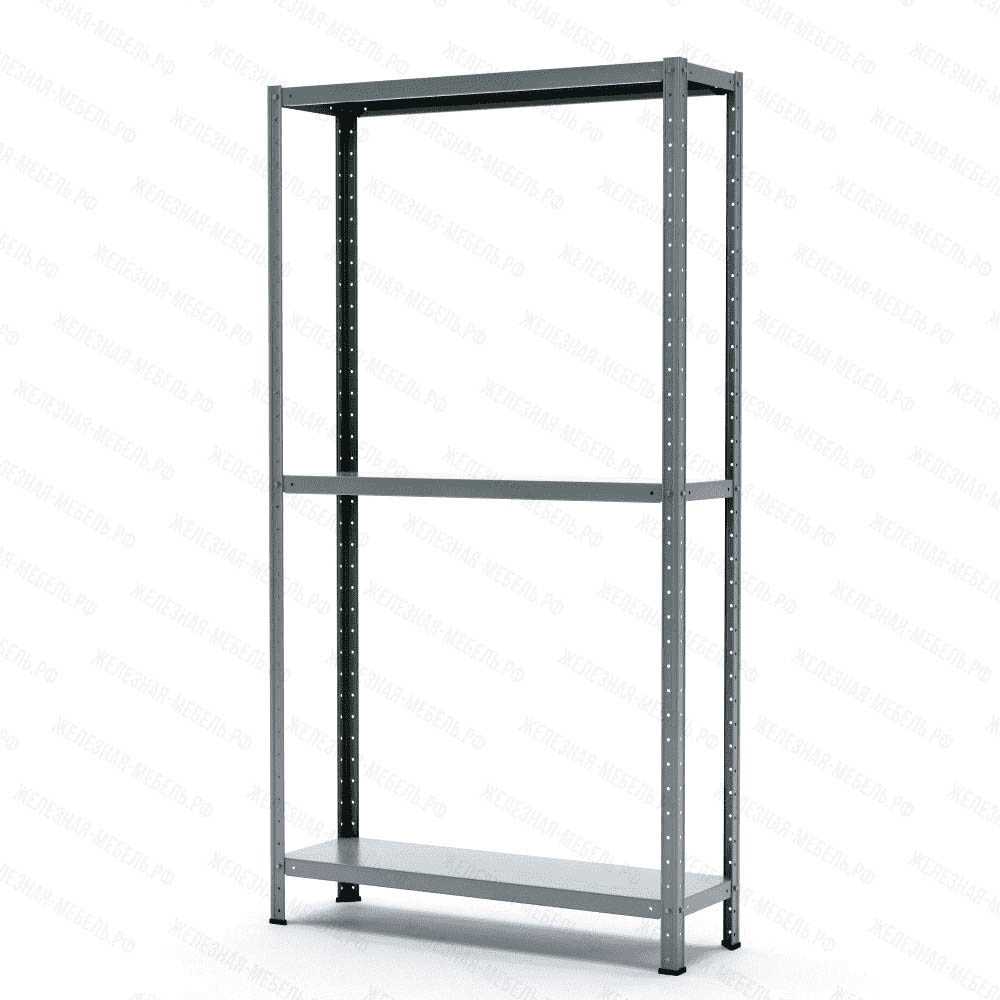 Стеллаж для склада MS Hard 220x100x30 (3 полки)