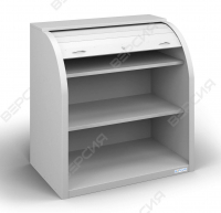 Шкаф роллетный 2 полки ШРЛ-1050-2 (1085х1050х690)