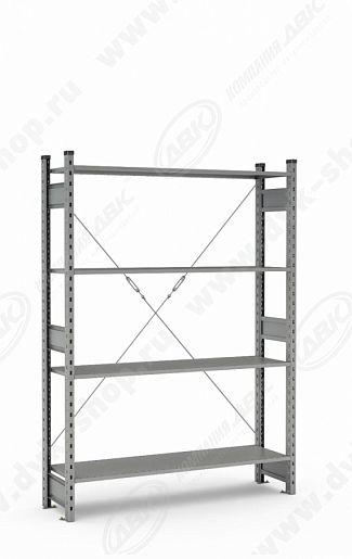 Стеллаж полочный СТ-031 1855x1066x500 (4 полки) - до 300 кг нагрузка