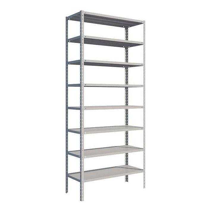 Стеллаж MS Standart 255x100x25 (8 полок)