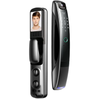 Умный дверной замок электронный с распознаванием лиц SAFEBURG SMART Y FACE ID