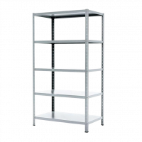 Гаражный стеллаж МС-750 2500x700x400 (5 полок - нагрузка 140 кг)